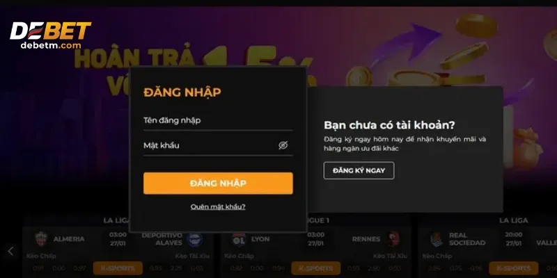 Hướng Dẫn Chi Tiết Cách Đăng Nhập Debet Nhanh Chóng, An Toàn 3 Kiểm tra địa chỉ web.