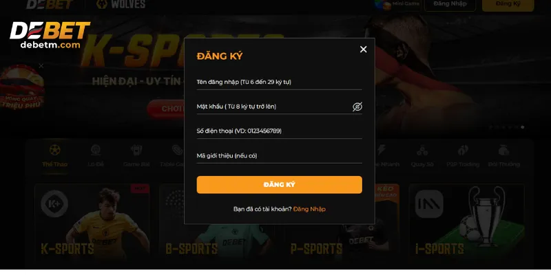 Hoàn tất đăng ký