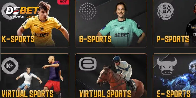 Tỷ lệ cược tại thể thao Debet luôn được cập nhật nhanh chóng 